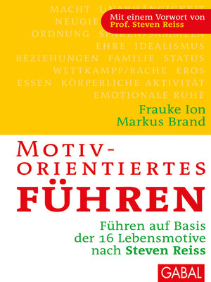 cover image of Motivorientiertes Führen